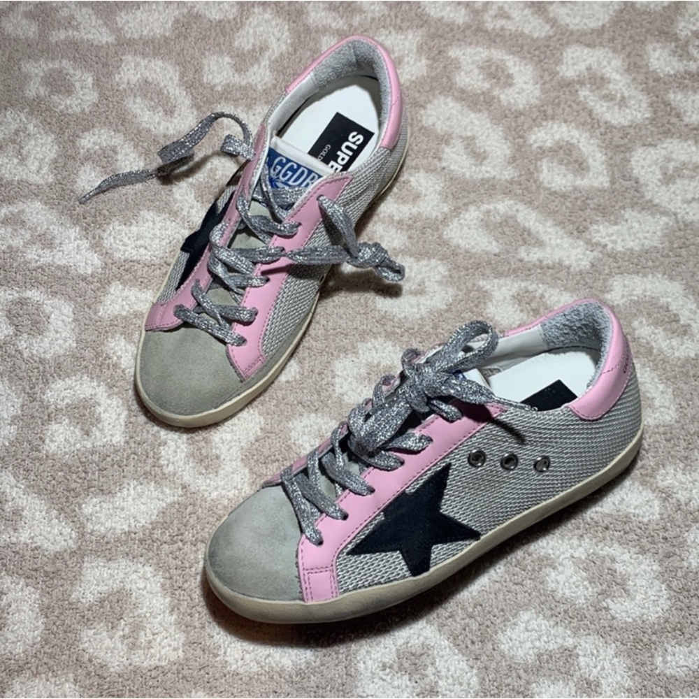 Golden Goose Super Star Low Top Sneakers - Picture 4 of 10